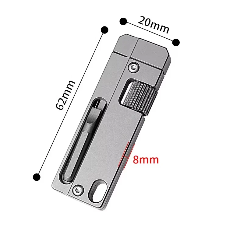 Titanium Multifunction WrenchDaily CarryMultifunction ToolAdjustable Open End Wrench
Titanium Multifunction WrenchDaily CarryMultifunction ToolAdjustable Open End Wrench