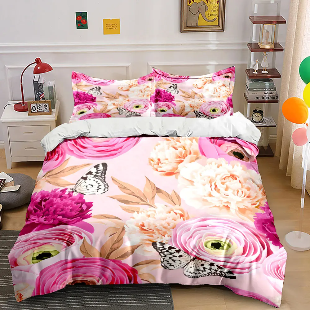 Floral Three-Piece Set for Celebrations kid's and adults' bedroom decor, Exquisite three-piece bedding set gift
Floral Three-Piece Set for Celebrations kid's and adults' bedroom decor, Exquisite three-piece bedding set gift