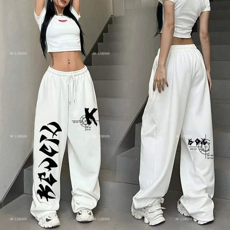 Running Sweatpants Loose Straight Hiphop Jazz Dance Cotton Printed Wide-leg Pants Casual Lazy Style Hip-hop Sports Trousers
Running Sweatpants Loose Straight Hiphop Jazz Dance Cotton Printed Wide-leg Pants Casual Lazy Style Hip-hop Sports Trousers