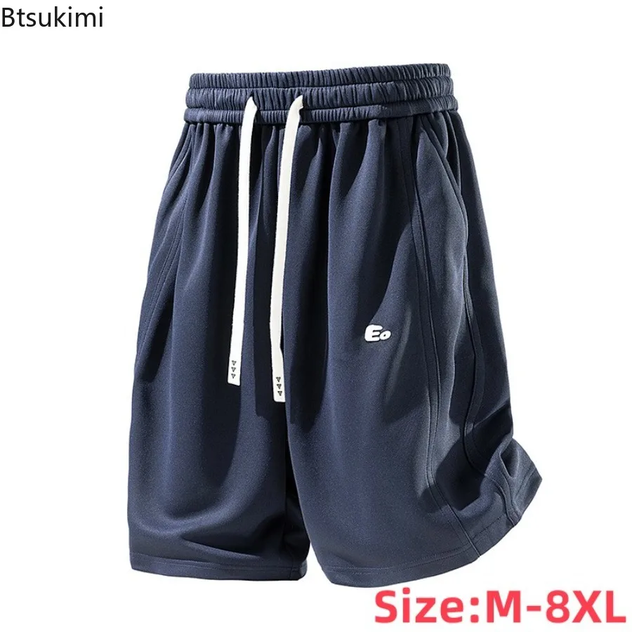 New Men's Fashion Plus Size 8XL Casual Pockets Embroidered Shorts Summer Male Solid Color Loose Breathable Thin Five-point Pants
New Men's Fashion Plus Size 8XL Casual Pockets Embroidered Shorts Summer Male Solid Color Loose Breathable Thin Five-point Pants