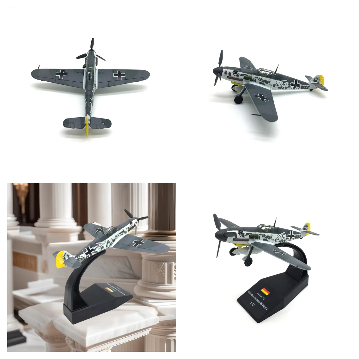1:72 Scale Model Aircraft for German BF109 Fighter Souvenir Aircraft Model Plane Collection Scale Die-cast Airplane Decoration
1:72 Scale Model Aircraft for German BF109 Fighter Souvenir Aircraft Model Plane Collection Scale Die-cast Airplane Decoration
