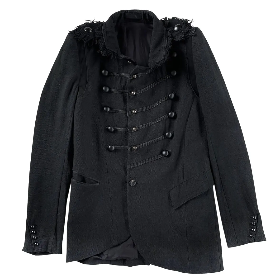 Ifsixwasnine Napoleon thin wool blended vision dark pioneer shoulder padded suit jacket
Ifsixwasnine Napoleon thin wool blended vision dark pioneer shoulder padded suit jacket