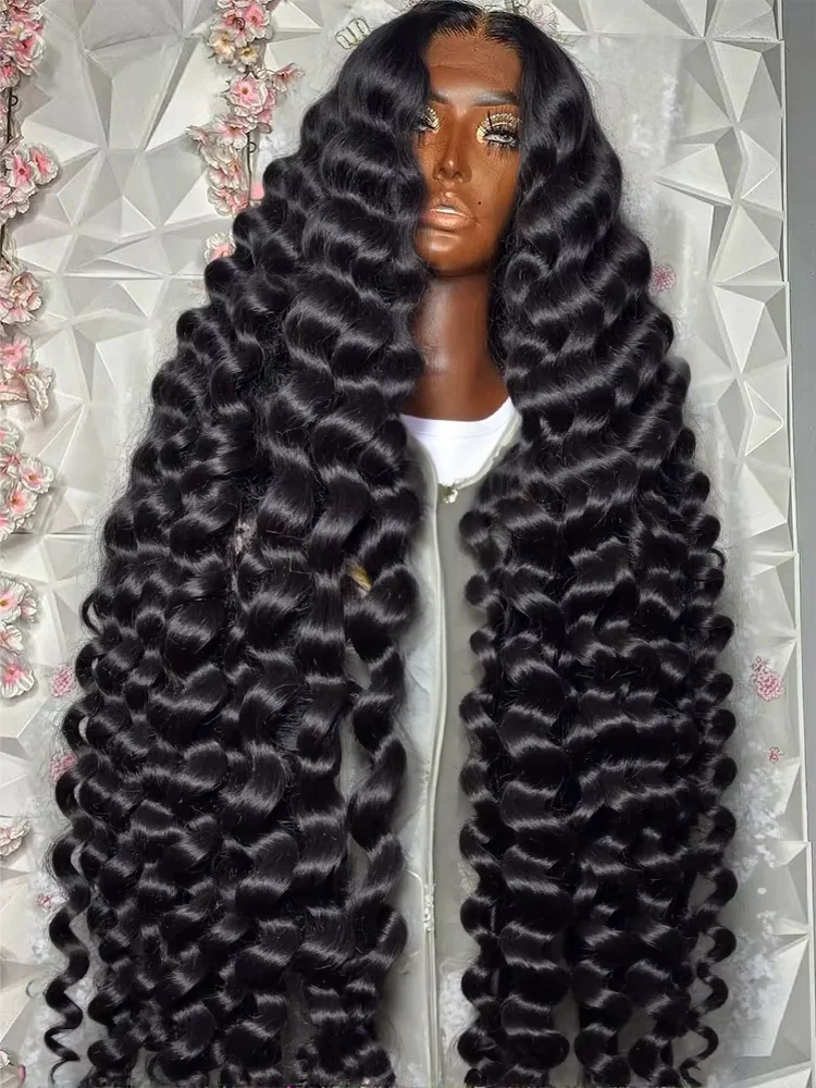 250% 40 42 Inch HD Loose Deep Wave 13x6 Lace Frontal Wigs Virgin Hair 13x4 360 Water Curly Lace Front Human Hair Wig For Women
250% 40 42 Inch HD Loose Deep Wave 13x6 Lace Frontal Wigs Virgin Hair 13x4 360 Water Curly Lace Front Human Hair Wig For Women
