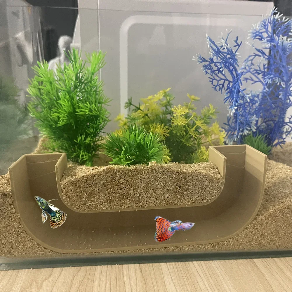 Fish Tank Aquarium Cave Gravel Tunnel | Underground U-Shaped Hideout for Fish tanks For Aquatic Pets To Breed Play AndRest
Fish Tank Aquarium Cave Gravel Tunnel | Underground U-Shaped Hideout for Fish tanks For Aquatic Pets To Breed Play AndRest
