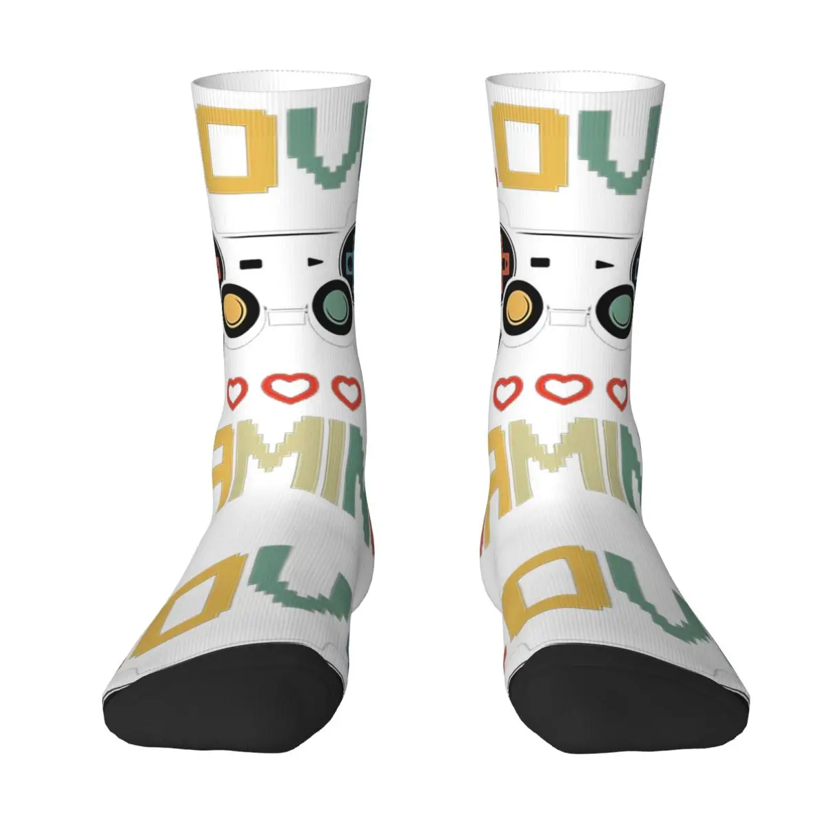 Love Gaming Socks Harajuku Sweat Absorbing Stockings All Season Long Socks Accessories for Man's Woman's Christmas Gifts
Love Gaming Socks Harajuku Sweat Absorbing Stockings All Season Long Socks Accessories for Man's Woman's Christmas Gifts