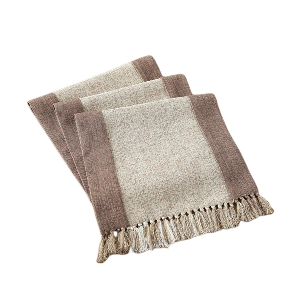 Table Runner Burlap Runners for Dining House Cotton Party Cloth Pretty Household Tassel
Table Runner Burlap Runners for Dining House Cotton Party Cloth Pretty Household Tassel