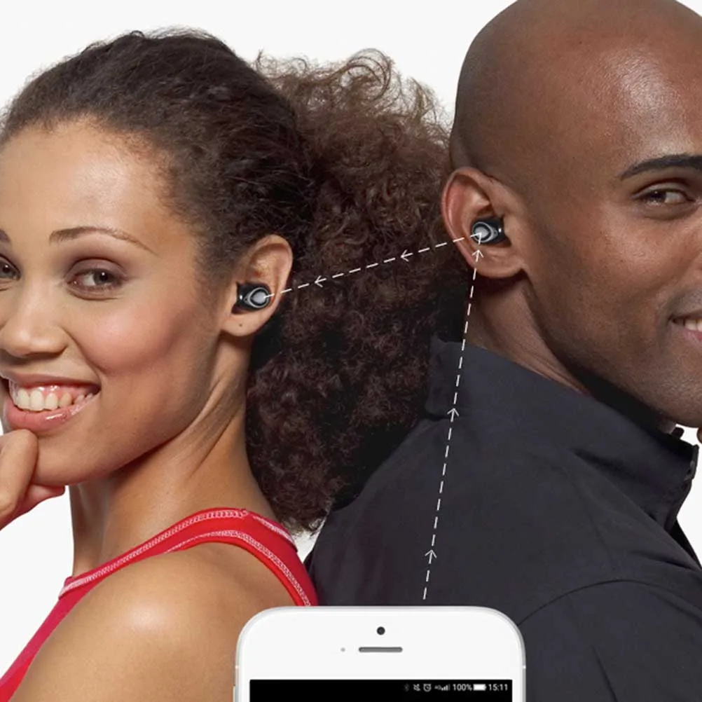 Tws X18s Wireless Earphones Black Mini Headset Mic Built-in Microphone One Button Answer Invisible Lightweight Sports
Tws X18s Wireless Earphones Black Mini Headset Mic Built-in Microphone One Button Answer Invisible Lightweight Sports