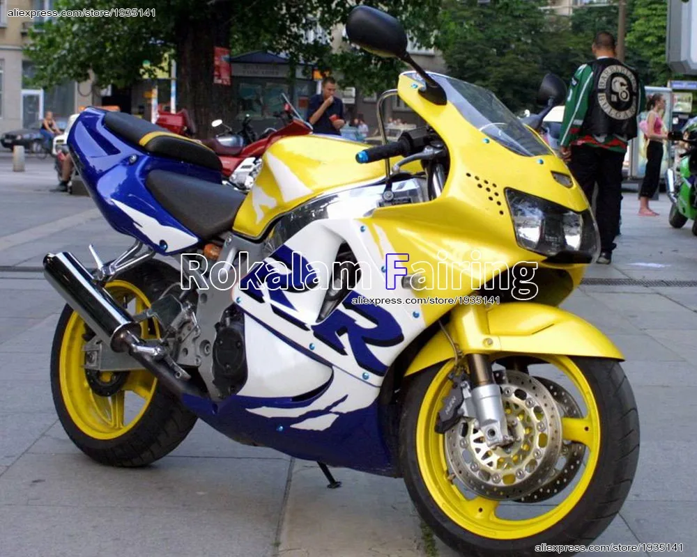 For Honda CBR 900RR 919 98 99 Parts CBR900 CBR 900 RR 1998-1999 CBR919RR Yellow Blue White Motorcycle Fairing Kit
For Honda CBR 900RR 919 98 99 Parts CBR900 CBR 900 RR 1998-1999 CBR919RR Yellow Blue White Motorcycle Fairing Kit