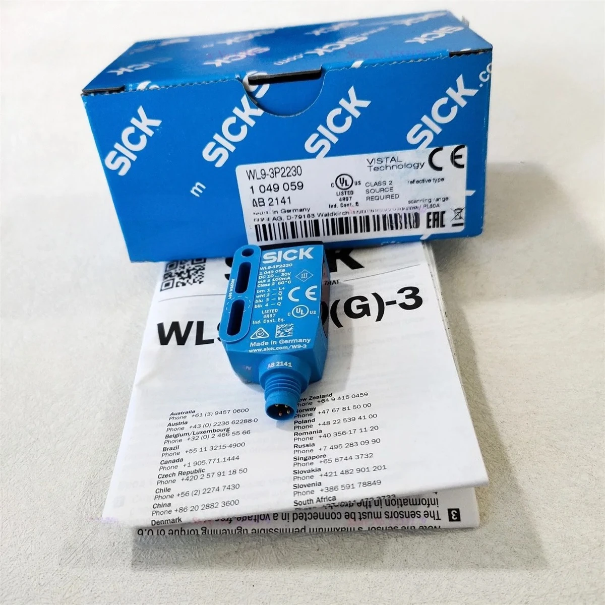 1pcs Sick New Original Genuine Photoelectric Sensors WL9-3P2230
1pcs Sick New Original Genuine Photoelectric Sensors WL9-3P2230