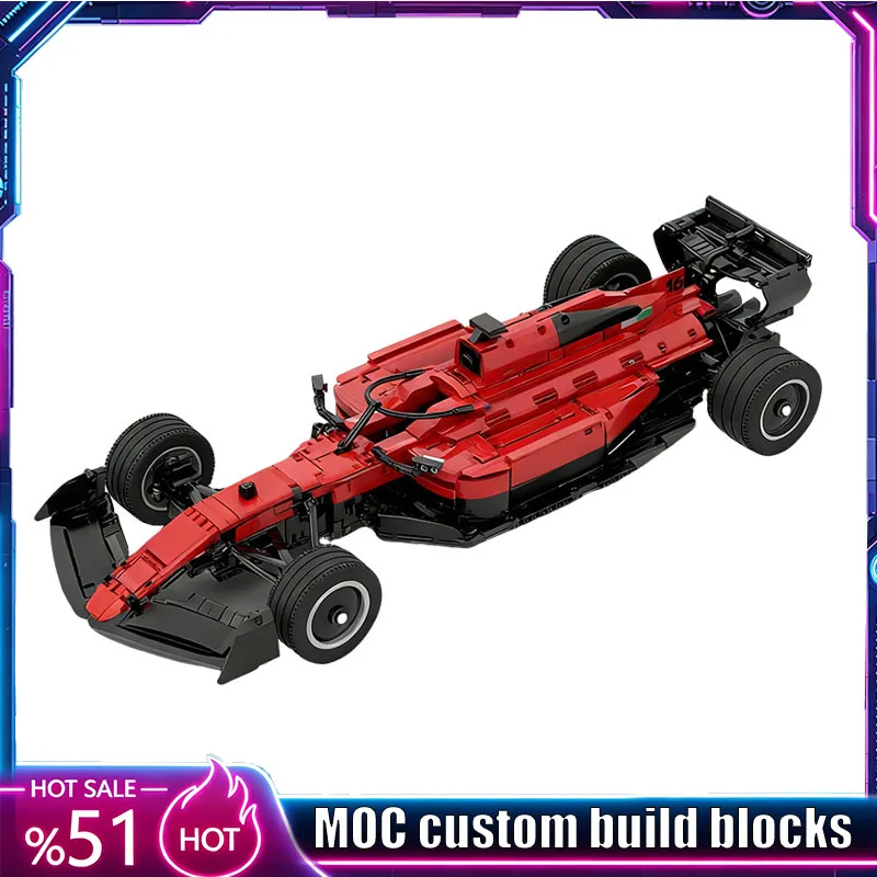 NEW 2559 Parts Technical Open Wheel Racing Vehicle MOC Custom Building Blocks DIY Assembly Toy Education Creative Popular Gifts
NEW 2559 Parts Technical Open Wheel Racing Vehicle MOC Custom Building Blocks DIY Assembly Toy Education Creative Popular Gifts