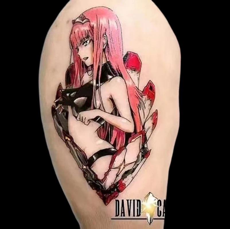 Darling in The Franxx 02 Temporary Tattoo Cosplay Cartoon Sexy Girl Waterproof Fake Tatoo Body Tatto Art Sticker for Women Men
Darling in The Franxx 02 Temporary Tattoo Cosplay Cartoon Sexy Girl Waterproof Fake Tatoo Body Tatto Art Sticker for Women Men