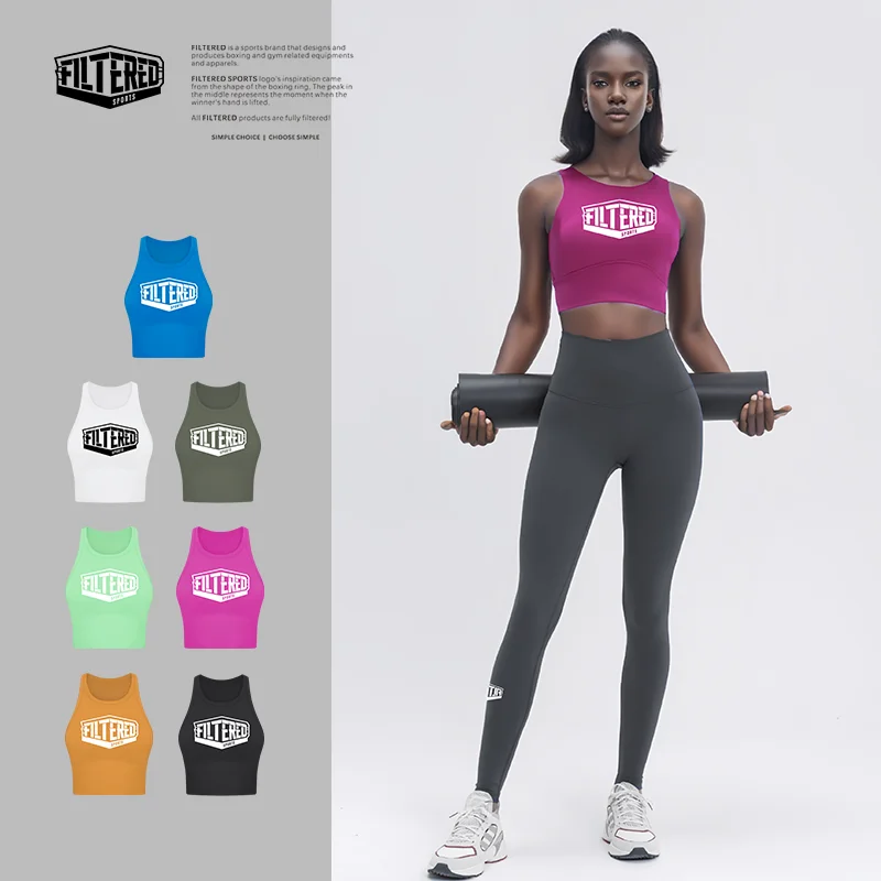 FILTERED Quick Dry Vest Women's Fitness Training Wear Yoga Boxing Sports Sleeveless Top 045STFA045
FILTERED Quick Dry Vest Women's Fitness Training Wear Yoga Boxing Sports Sleeveless Top 045STFA045