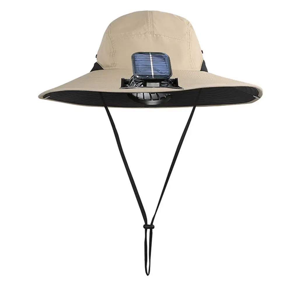 Men Outdoor Wide Brim Sun Hat with Solar Powered Fan Fishing Camping Hiking Breathable Mesh Design UV Protection Hat Outdoor
Men Outdoor Wide Brim Sun Hat with Solar Powered Fan Fishing Camping Hiking Breathable Mesh Design UV Protection Hat Outdoor