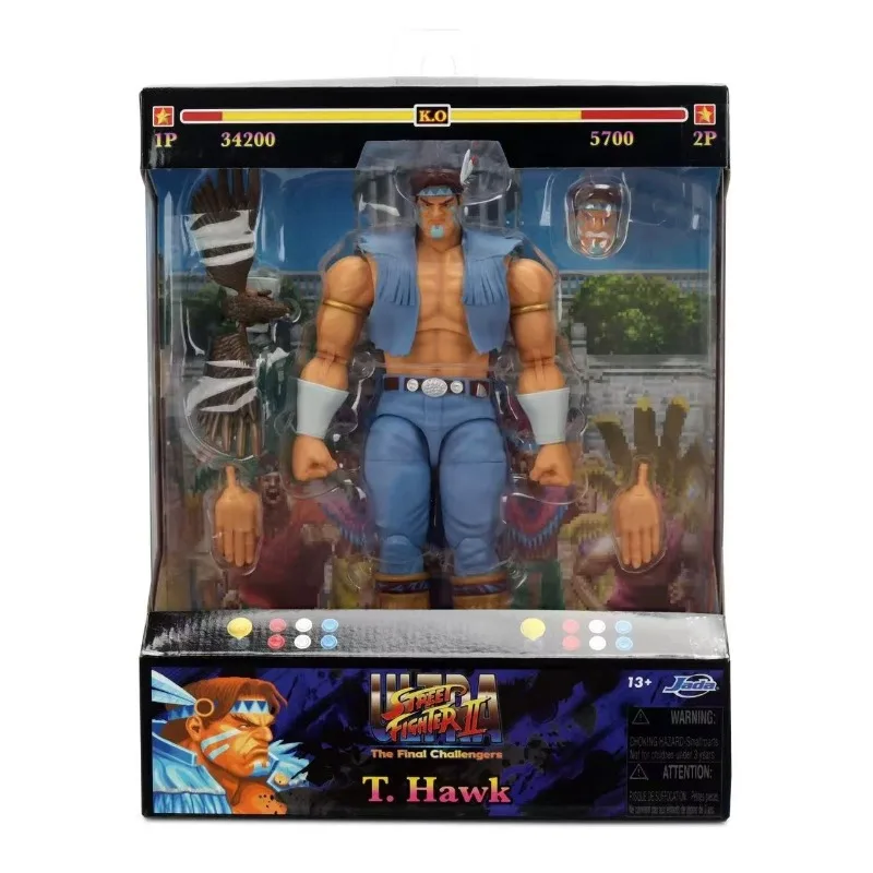 Pre-sale New Jada Toys Street Fighter 2 T. Hawke Street Fighter Model 6 Inch Falcon Movable Humanoid Figure
Pre-sale New Jada Toys Street Fighter 2 T. Hawke Street Fighter Model 6 Inch Falcon Movable Humanoid Figure
