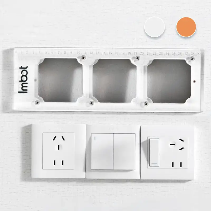 Sockets Slotting Template 86 socket switch box opening mold 72mm socket box hole spacing
Sockets Slotting Template 86 socket switch box opening mold 72mm socket box hole spacing
