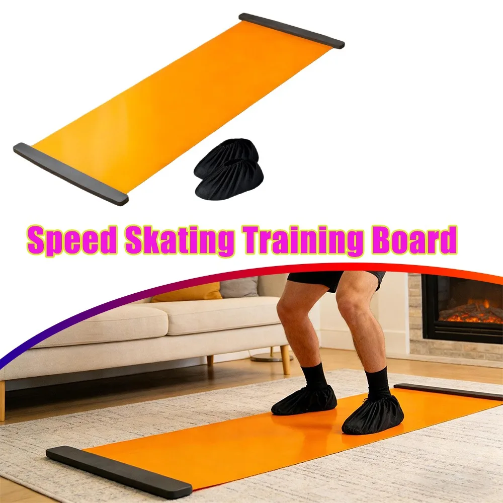 Доска для скольжения Glide Pad: тренажер для ног для скоростного катания на коньках, лыжного спорта, домашнего фитнеса и тренировок
Доска для скольжения Glide Pad: тренажер для ног для скоростного катания на коньках, лыжного спорта, домашнего фитнеса и тренировок