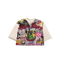 Harajuku Retro Oversized Loose T Shirt Tops Streetwear Y2k T Shirt New Trend Hip Hop Graffiti Large Graphic Print Design Shirt Harajuku Retro Oversized Loose T Shirt Tops Streetwear Y2k T Shirt New Trend Hip Hop Graffiti Large Graphic Print Design Shirt