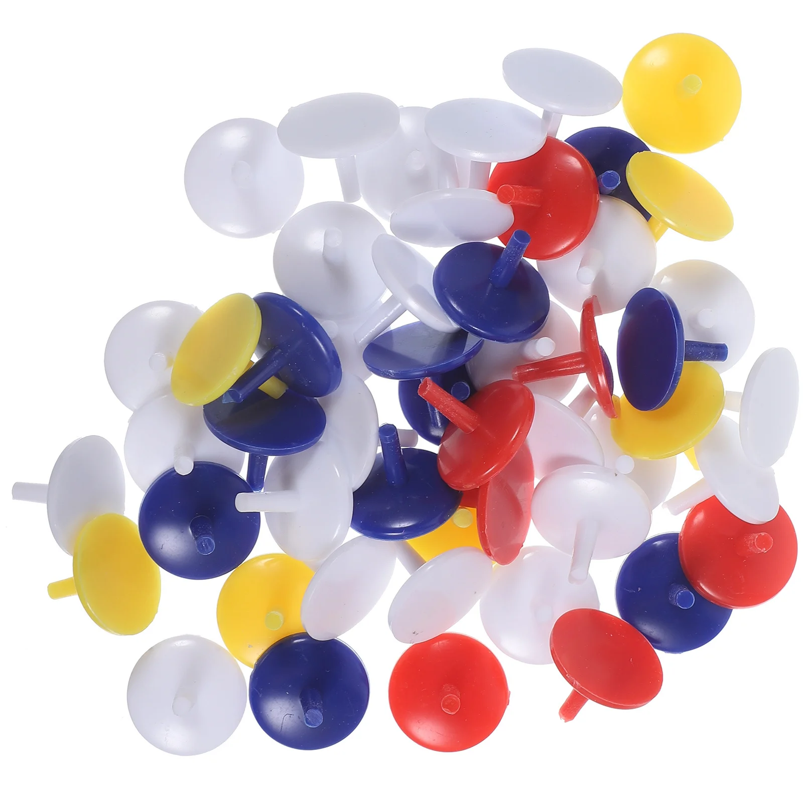 50Pcs Plastic Golf Ball Markers Durable Round 0.71 Inch Assorted Color Golf Place Marker Accessories Ball Marker 
50Pcs Plastic Golf Ball Markers Durable Round 0.71 Inch Assorted Color Golf Place Marker Accessories Ball Marker