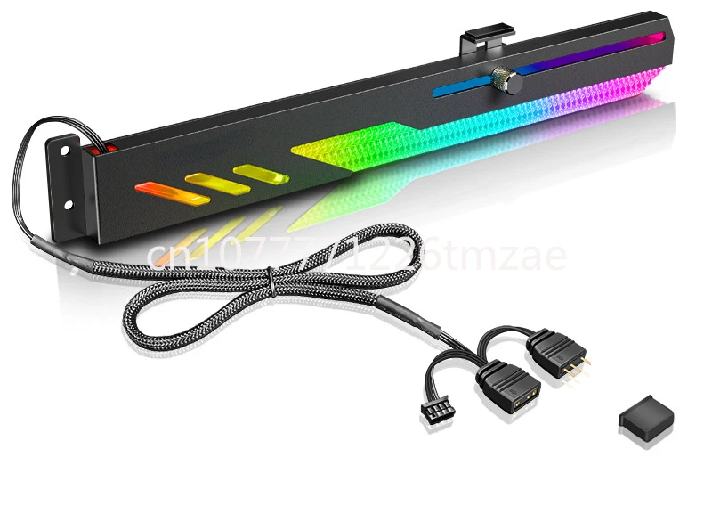 Graphics Card Support Argb Computer Shengguang Synchronous Horizontal Chassis Decoration Fixed Graphics Card Mounting Bracket
Graphics Card Support Argb Computer Shengguang Synchronous Horizontal Chassis Decoration Fixed Graphics Card Mounting Bracket