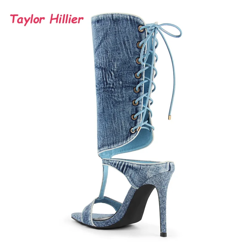 Women Animal Cow Pattern Boot Sandals Pointed T-Strap Rear Lace-Up Thin Stiletto Heels Ladies Evening Party Casual Trendy Shoes
Women Animal Cow Pattern Boot Sandals Pointed T-Strap Rear Lace-Up Thin Stiletto Heels Ladies Evening Party Casual Trendy Shoes