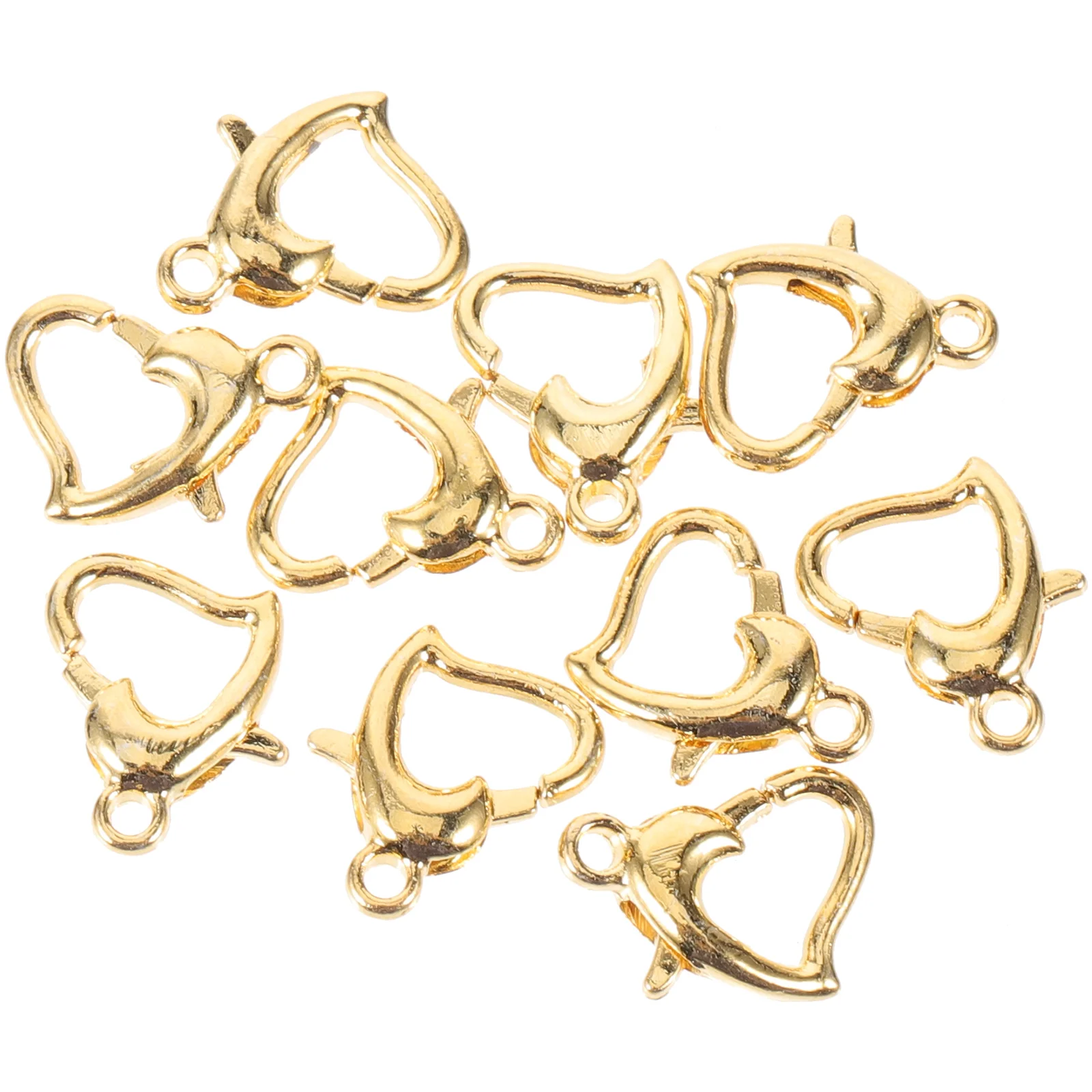 10 Pcs Key Ring Hoop The Lobster Jewelry Materials Necklace Clasp Cloak Golden DIY Keychains
10 Pcs Key Ring Hoop The Lobster Jewelry Materials Necklace Clasp Cloak Golden DIY Keychains