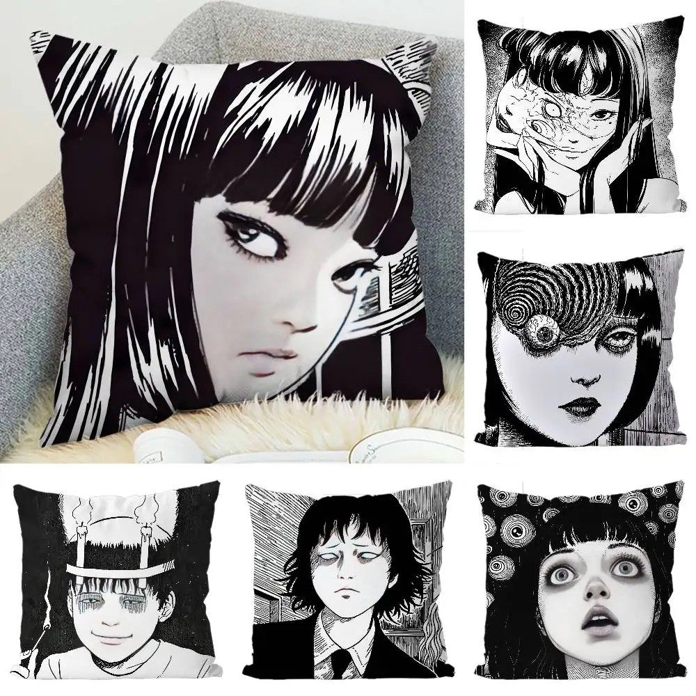Junji Ito Pillow Case Luxury Double-sided For Car Pillows 45x45 Cushions Cover Home And Decoration Sofa Pillowcase 50x50
Junji Ito Pillow Case Luxury Double-sided For Car Pillows 45x45 Cushions Cover Home And Decoration Sofa Pillowcase 50x50
