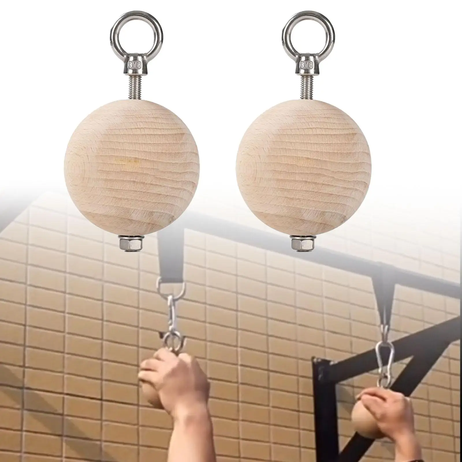 Pull up Ball Hold Grips Non Slip Hand Grip Ball Wrist Ball Pull Ups Wood for
Pull up Ball Hold Grips Non Slip Hand Grip Ball Wrist Ball Pull Ups Wood for