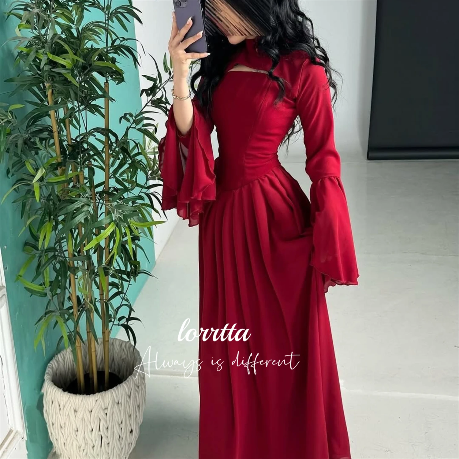 Lorrtta Customized Long Sleeves Dresses Wedding Guest Dress Women Party Dresses Special Occasion Dress Chiffon Party dresses
Lorrtta Customized Long Sleeves Dresses Wedding Guest Dress Women Party Dresses Special Occasion Dress Chiffon Party dresses