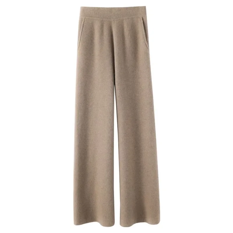 2025 Autumn and Winter New Women's Wide-Legged Pants Thick Casual All-Match Loose Elegant Knitted High Waist Mid-Line
2025 Autumn and Winter New Women's Wide-Legged Pants Thick Casual All-Match Loose Elegant Knitted High Waist Mid-Line