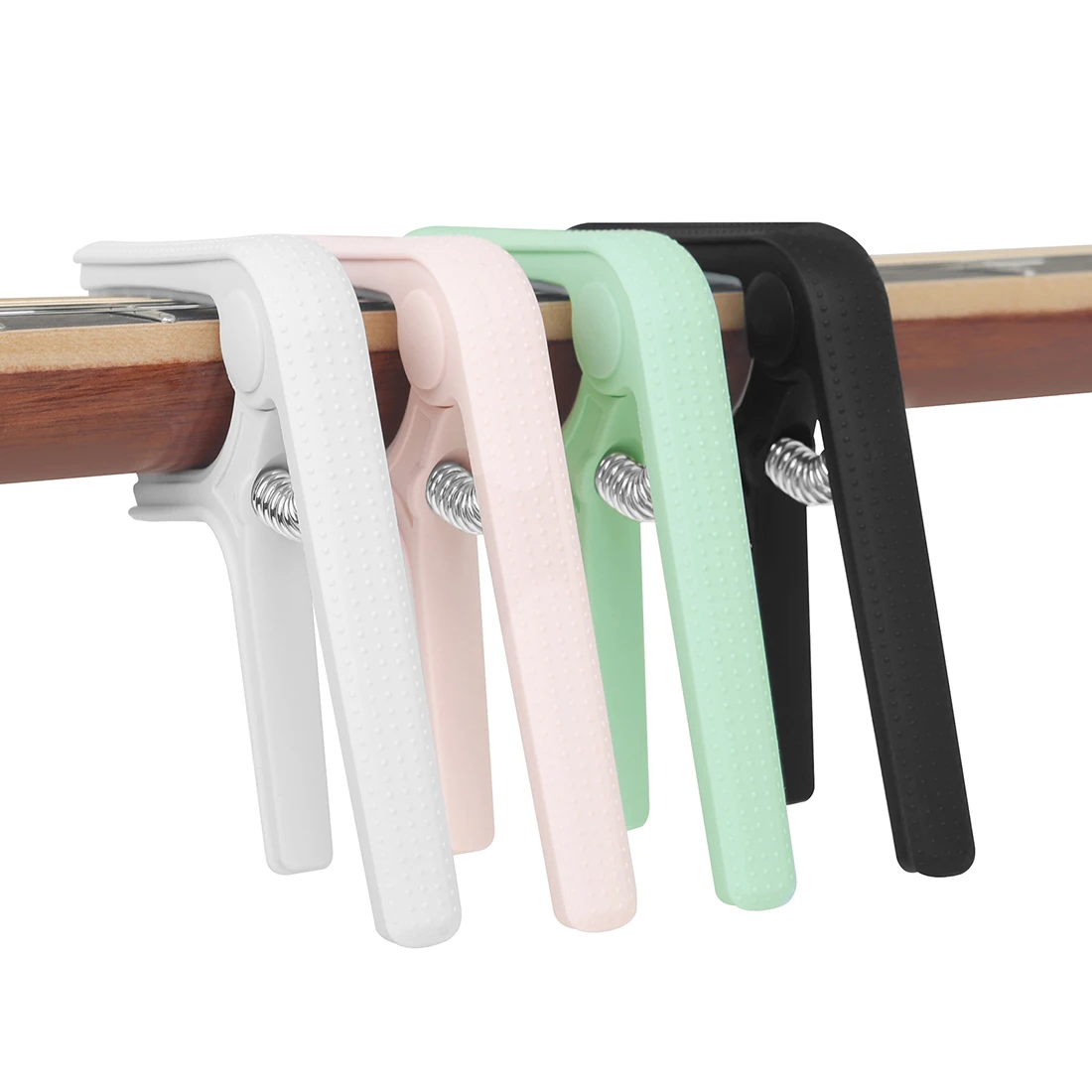 1Pcs Guitar Capo Tuning Tools for Guitar/Ukulele Plastics Silicone Universal Capo Guitar Parts Accessories Black/White/Pink/Cyan
1Pcs Guitar Capo Tuning Tools for Guitar/Ukulele Plastics Silicone Universal Capo Guitar Parts Accessories Black/White/Pink/Cyan