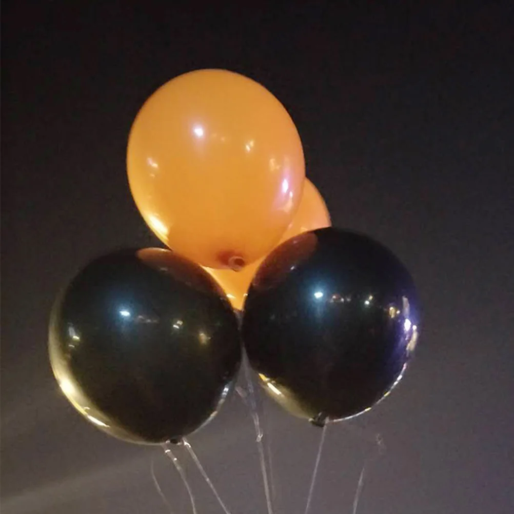 100Pcs Halloween Decorative Balloons Party Supplies Orange Black Latex Balloons for Halloween Photo Props Table Decor
100Pcs Halloween Decorative Balloons Party Supplies Orange Black Latex Balloons for Halloween Photo Props Table Decor