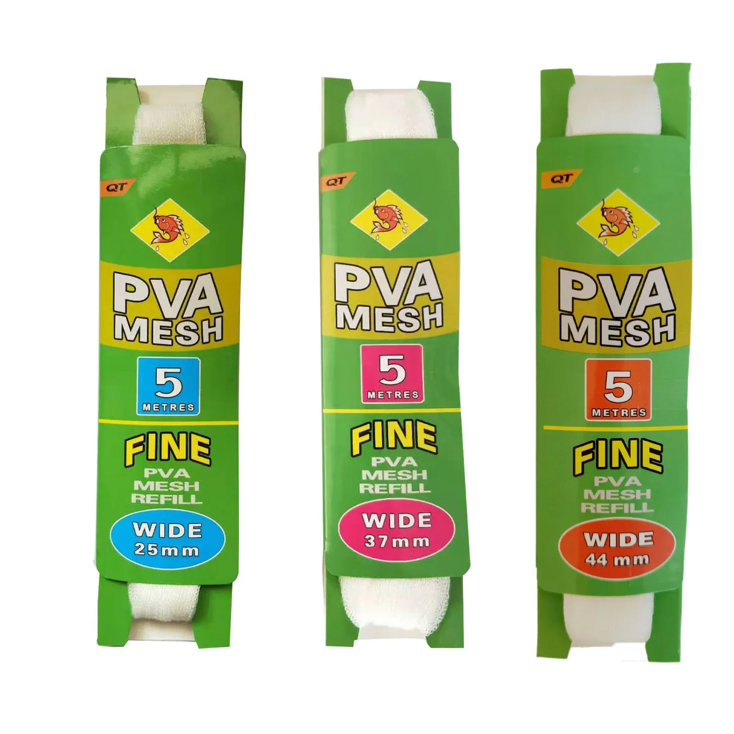 Soluble PVA Mesh Refill Carp Fishing Feeder Fishing Lures Refill Rig Hook Bait Wrap Bags 25/37/44mm Tool Tackle Accessory
Soluble PVA Mesh Refill Carp Fishing Feeder Fishing Lures Refill Rig Hook Bait Wrap Bags 25/37/44mm Tool Tackle Accessory
