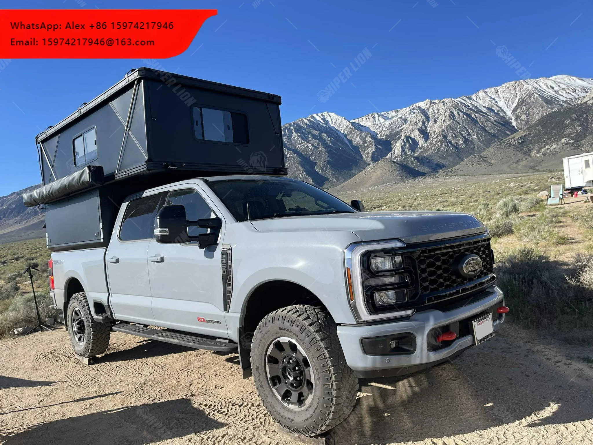 Hiperlion Widened Base Truck Camper Pop Up Roof Tent Aluminum Pickup Truck Camper With Spacious Interior & LED Lighting
Hiperlion Widened Base Truck Camper Pop Up Roof Tent Aluminum Pickup Truck Camper With Spacious Interior & LED Lighting