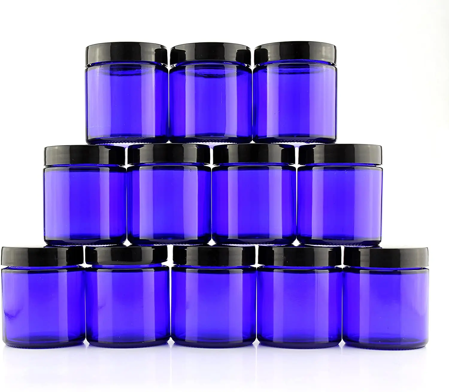 4-Ounce Blue Glass Straight Sided Cosmetic Jars 12 Pack 120 ml for Cream bottle,Making candles diy
4-Ounce Blue Glass Straight Sided Cosmetic Jars 12 Pack 120 ml for Cream bottle,Making candles diy