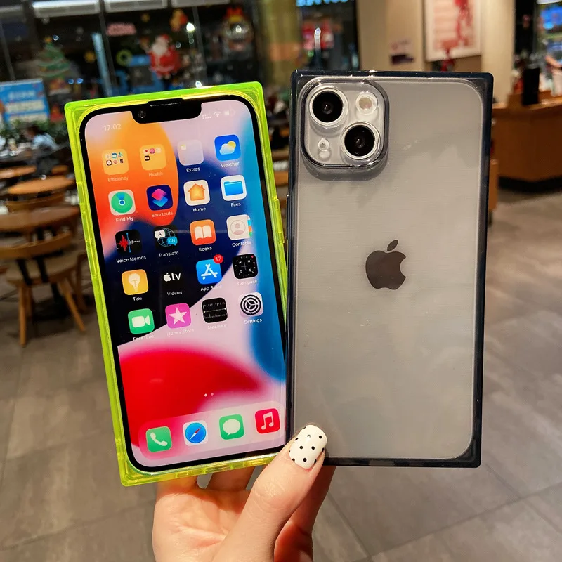 Simplicity Solid Color Transparent Rectangle Shockproof Protective Phone Cover Case for iPhone 16 15 14 13 12 11 Pro Max Plus
Simplicity Solid Color Transparent Rectangle Shockproof Protective Phone Cover Case for iPhone 16 15 14 13 12 11 Pro Max Plus