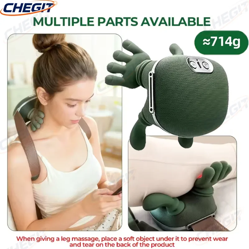 4D бионический палец беспроводной массажер для шеи и плеч шейный трапециевидный разминающий шаль бесщеточный двигатель для релаксации и облегчения боли
4D бионический палец беспроводной массажер для шеи и плеч шейный трапециевидный разминающий шаль бесщеточный двигатель для релаксации и облегчения боли