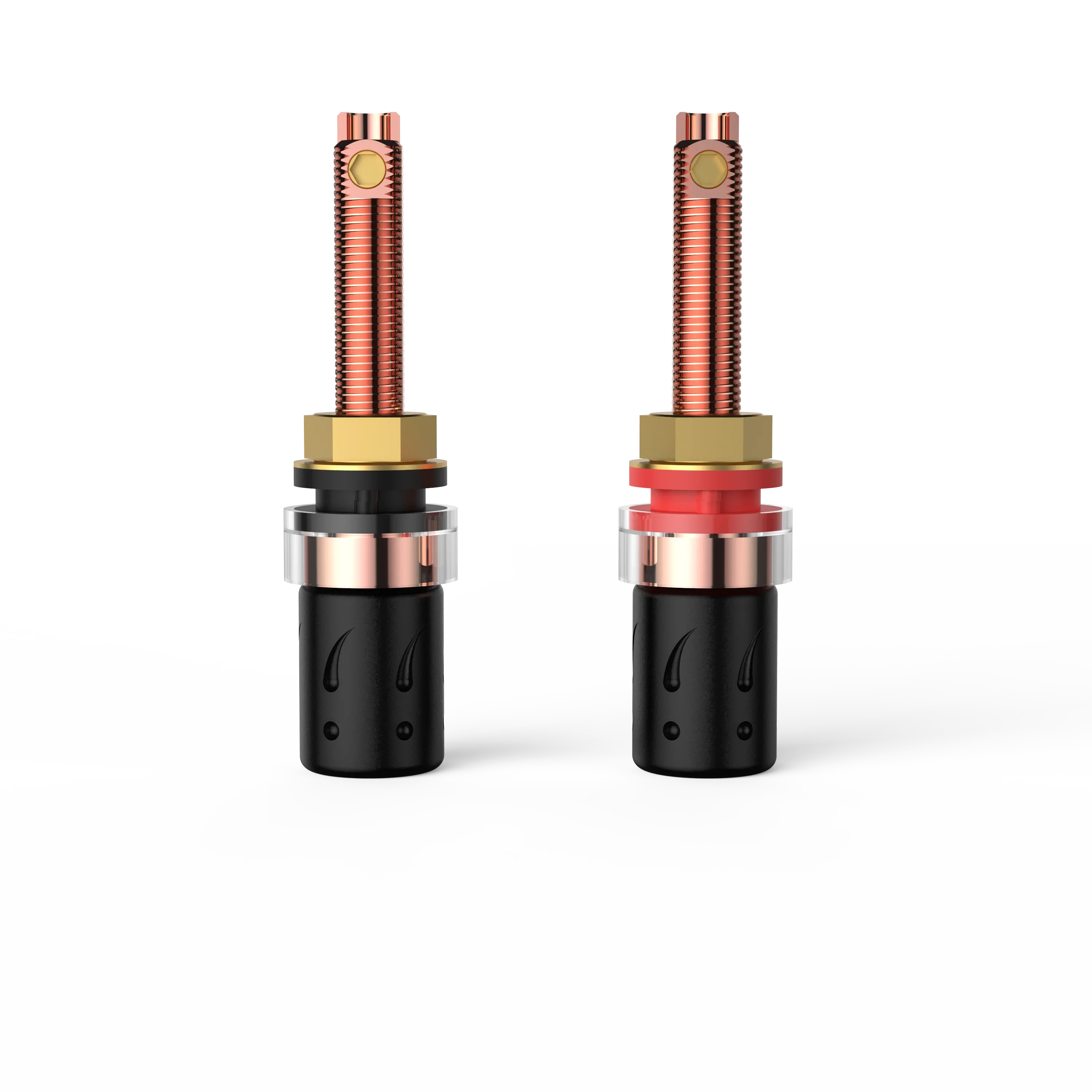 4PCS Viborg BP613 Pure Copper Speaker Terminal long Binding Post
4PCS Viborg BP613 Pure Copper Speaker Terminal long Binding Post