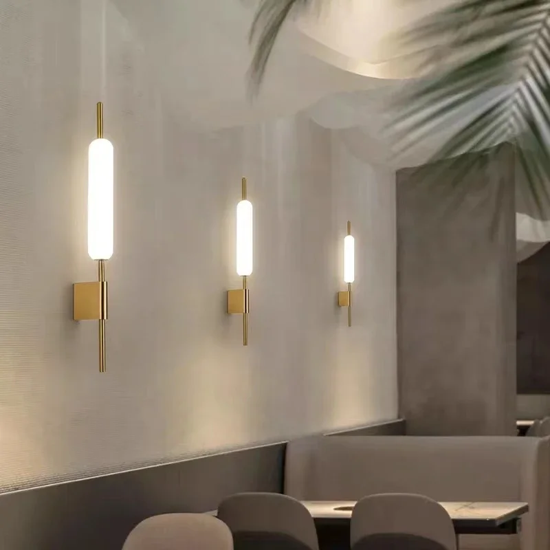 Modern LED Wall Light Bedroom Living Room Background Wall Sconce Bedside Bathroom Staircase Decor Lamp Indoor Lighting Luminaire
Modern LED Wall Light Bedroom Living Room Background Wall Sconce Bedside Bathroom Staircase Decor Lamp Indoor Lighting Luminaire
