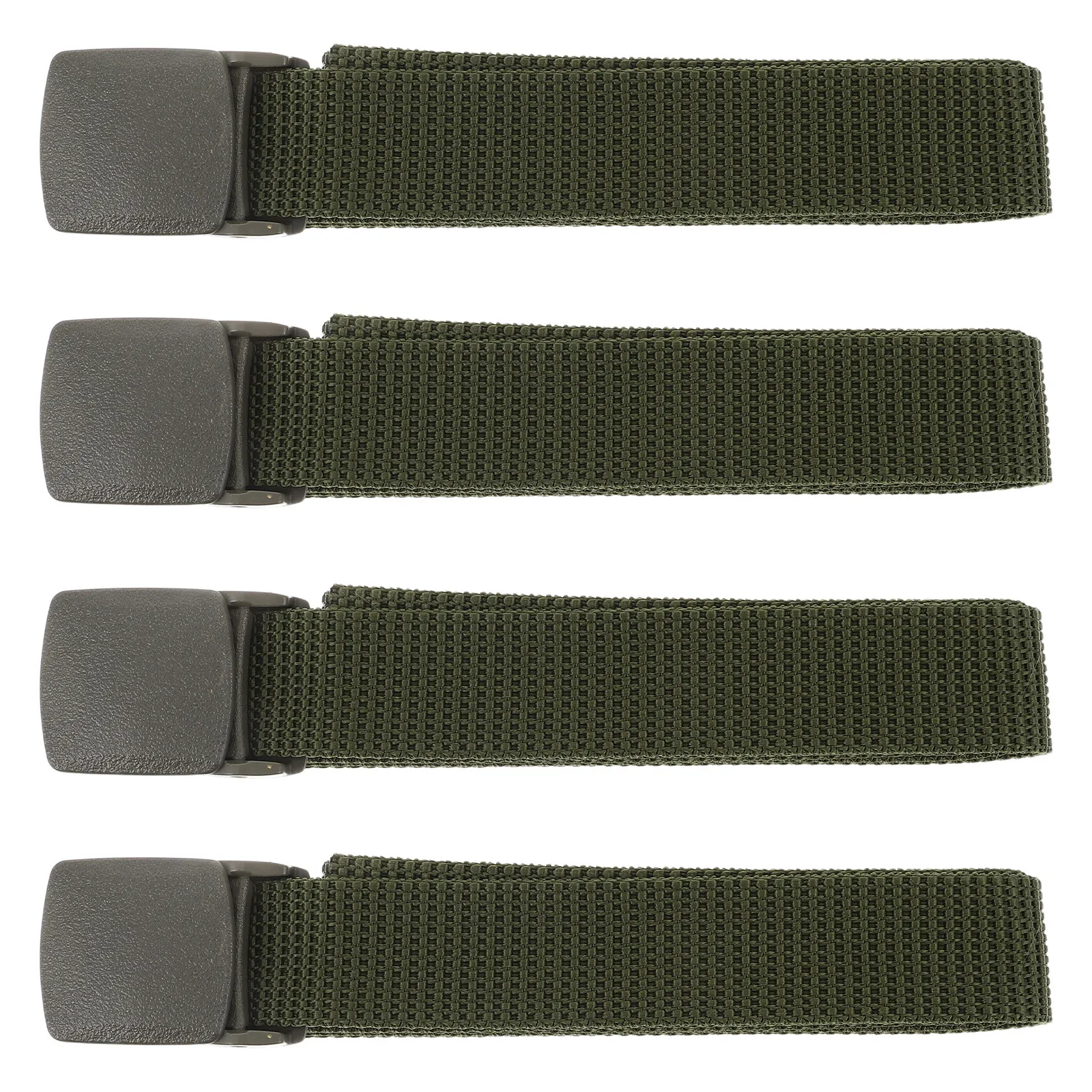 4Pcs Tactical Nylon Web Belt Adjustable Canvas Heavy Duty Outdoor Hiking Training Waistband Utility Belt Mens Adventure Strap
4Pcs Tactical Nylon Web Belt Adjustable Canvas Heavy Duty Outdoor Hiking Training Waistband Utility Belt Mens Adventure Strap