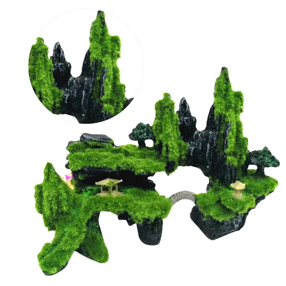 Artificial Aquarium Mountain Resin Hill Decoration Fish Tank Ornament Creative Fish Shrimp Nest for Fresh Salt Water Aquarium 
Artificial Aquarium Mountain Resin Hill Decoration Fish Tank Ornament Creative Fish Shrimp Nest for Fresh Salt Water Aquarium