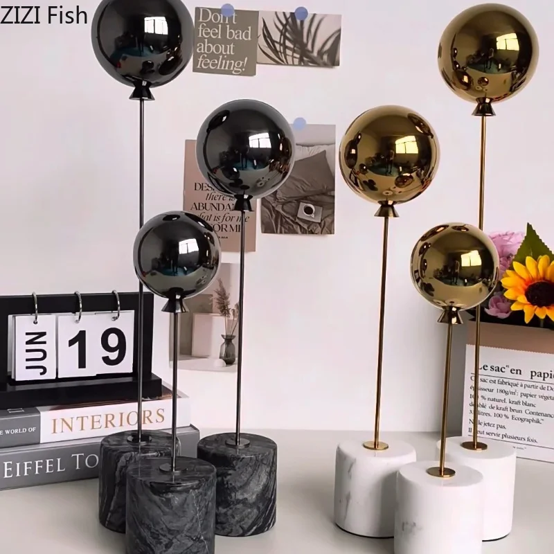 Marble Base Metal Ornament Balloon Sculpture Statue Home Accessories Decoration Crafts Figurines Miniatures Room Aesthetic Decor
Marble Base Metal Ornament Balloon Sculpture Statue Home Accessories Decoration Crafts Figurines Miniatures Room Aesthetic Decor
