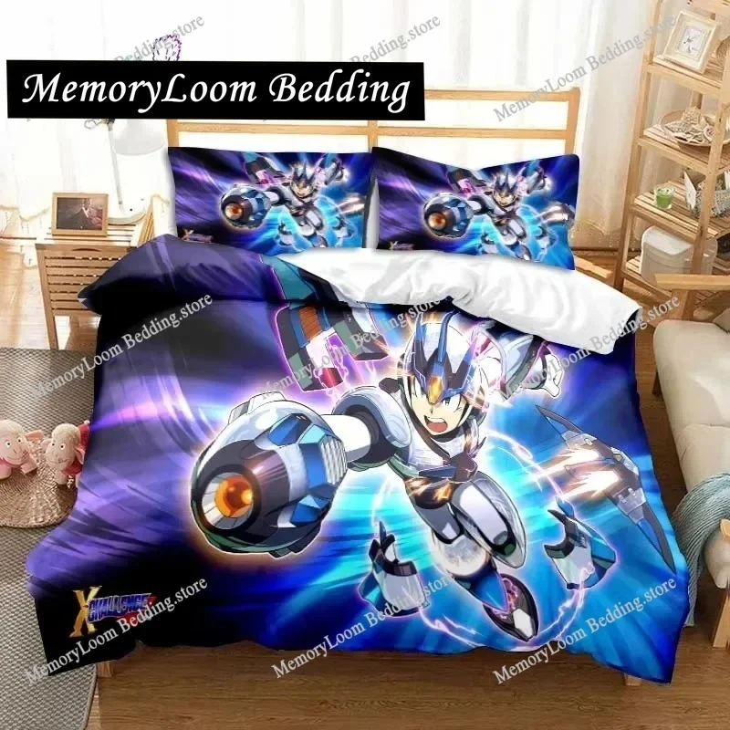 Game Gamer Megaman X Bedding Set Single Twin Full Queen King Size Bed Set Adult Kid Bedroom Bedding Gift
Game Gamer Megaman X Bedding Set Single Twin Full Queen King Size Bed Set Adult Kid Bedroom Bedding Gift