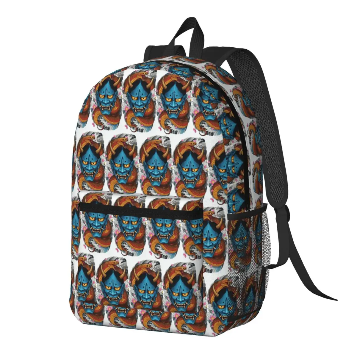 Oni Demon Gaiter Japanese Samurai Ronin Face Backpack Daypack Large Capacity BookBag School Bag Shoulder Bags for Men Women
Oni Demon Gaiter Japanese Samurai Ronin Face Backpack Daypack Large Capacity BookBag School Bag Shoulder Bags for Men Women