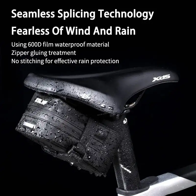 ESLNF Waterproof Under Seat Mini Rear Tail Seatpost Saddle Bag Bicycle For Bike
ESLNF Waterproof Under Seat Mini Rear Tail Seatpost Saddle Bag Bicycle For Bike