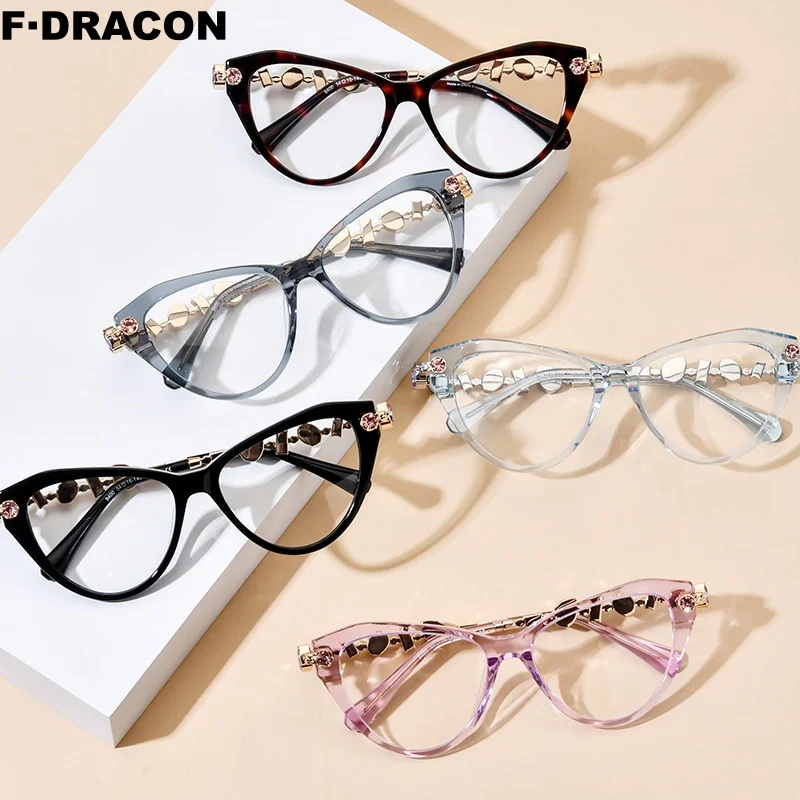 Board Cat Eye Frame Fashionable And High-quality Women's Glasses Frame Anti Blue Light Optical Prescription Frame 19400
Board Cat Eye Frame Fashionable And High-quality Women's Glasses Frame Anti Blue Light Optical Prescription Frame 19400