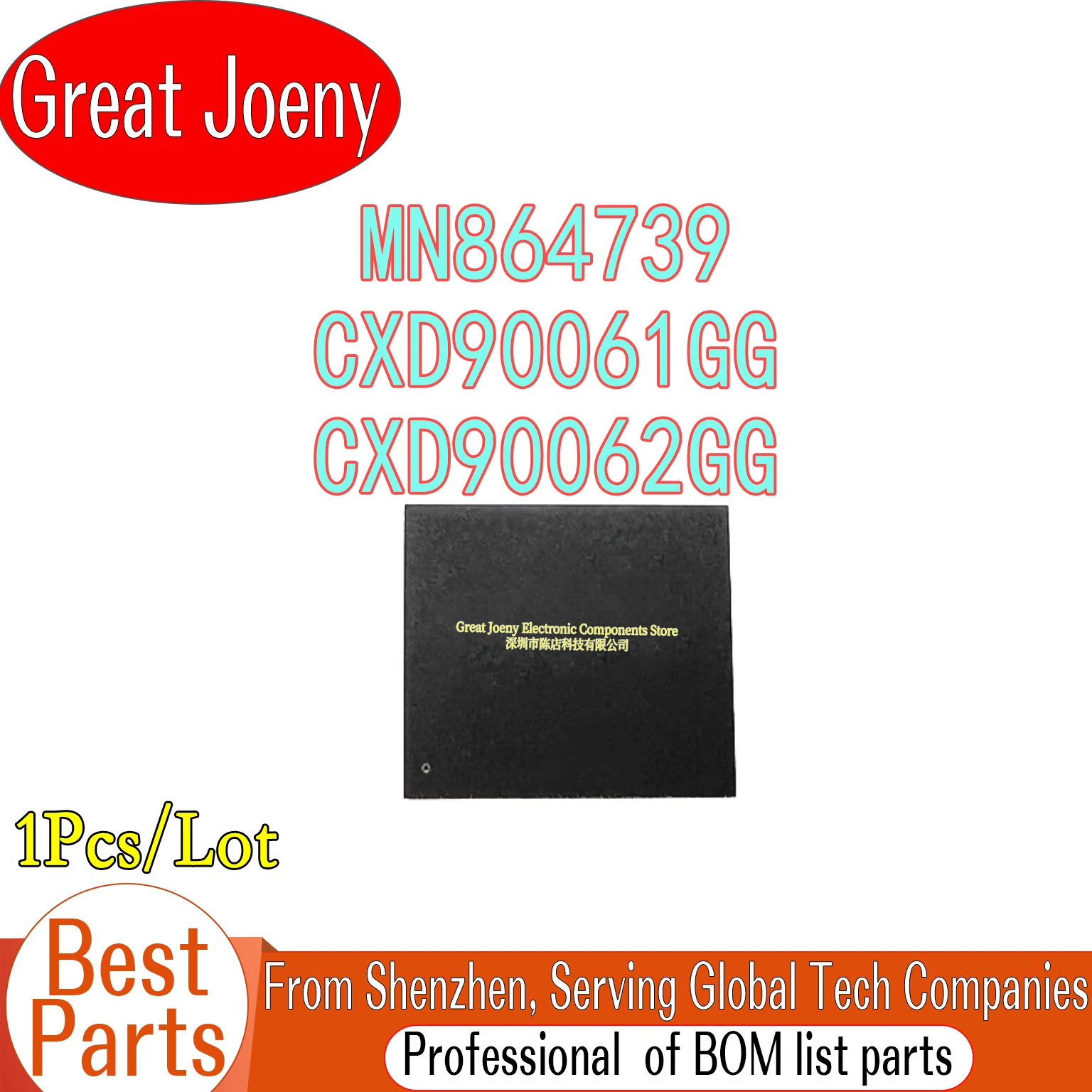 (1piece)100% New For Ps5 MN864739 QFN-80 CXD90061GG CXD90062GG BGA Chipset
(1piece)100% New For Ps5 MN864739 QFN-80 CXD90061GG CXD90062GG BGA Chipset