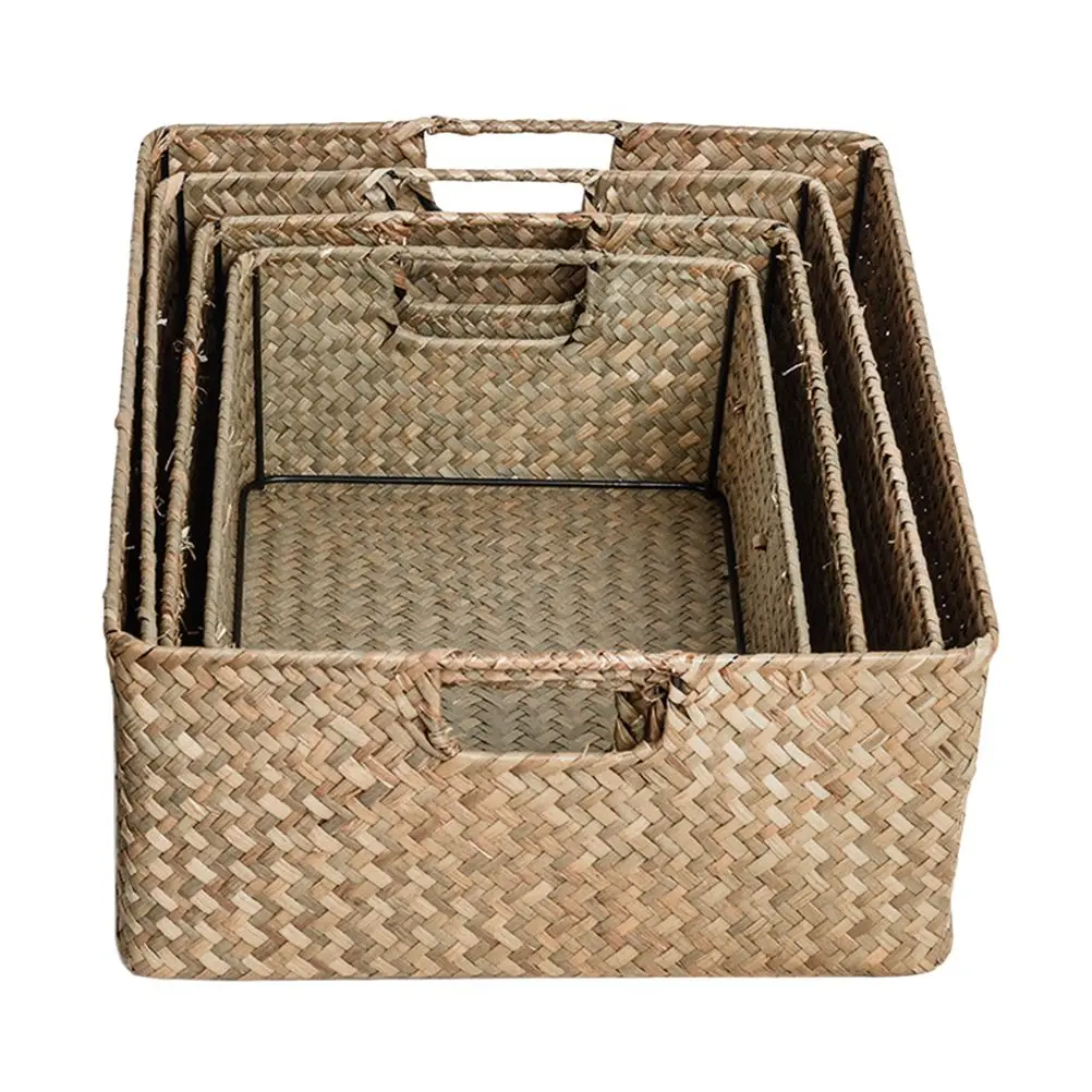 4 Pcs Storage Basket Baskets Flower Multi-purpose Classic Harvest Bamboo Desktop Handmade Bins Hand-woven Office Home
4 Pcs Storage Basket Baskets Flower Multi-purpose Classic Harvest Bamboo Desktop Handmade Bins Hand-woven Office Home