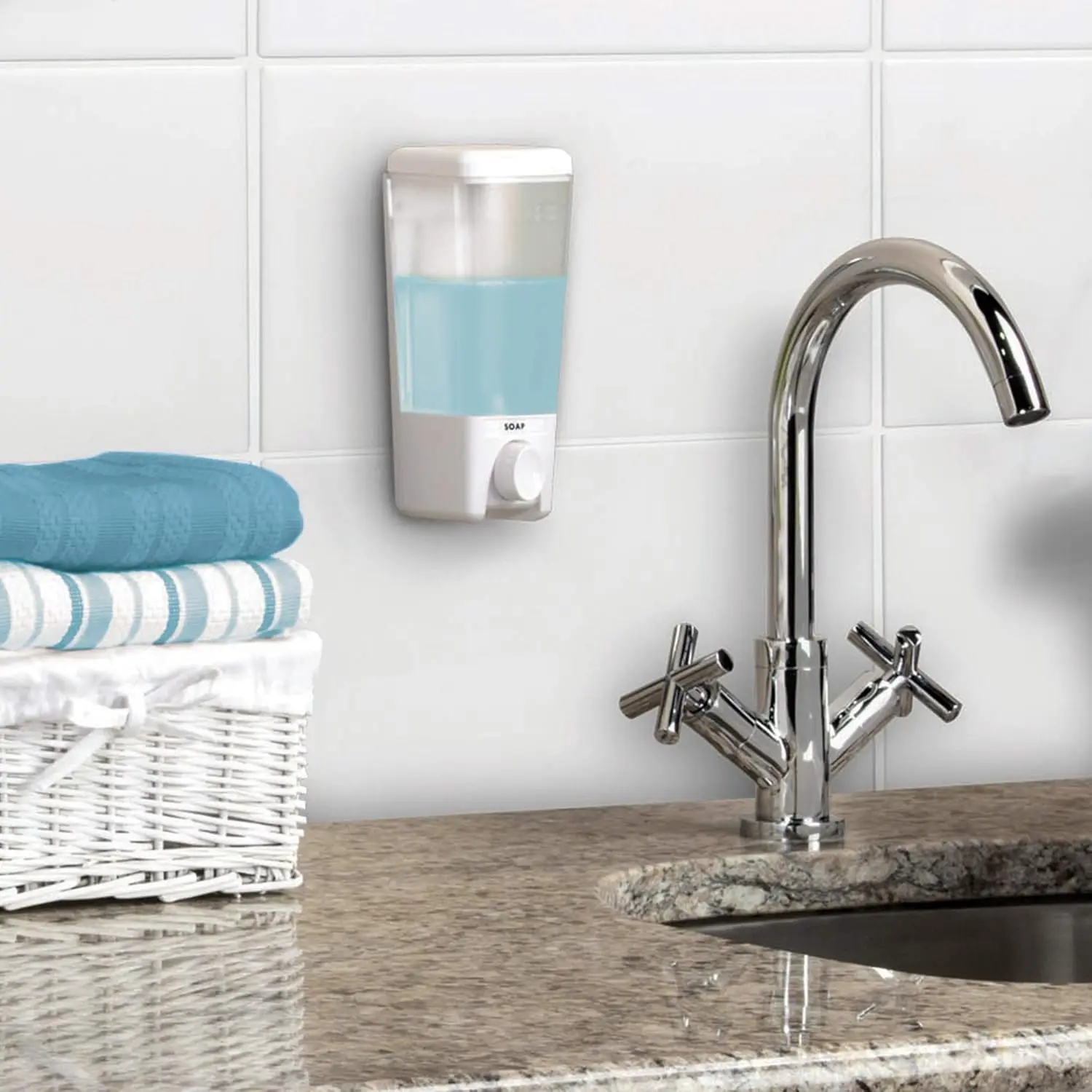 Дозатор для мыла Clear Choice 1, однокамерный, белый
Дозатор для мыла Clear Choice 1, однокамерный, белый