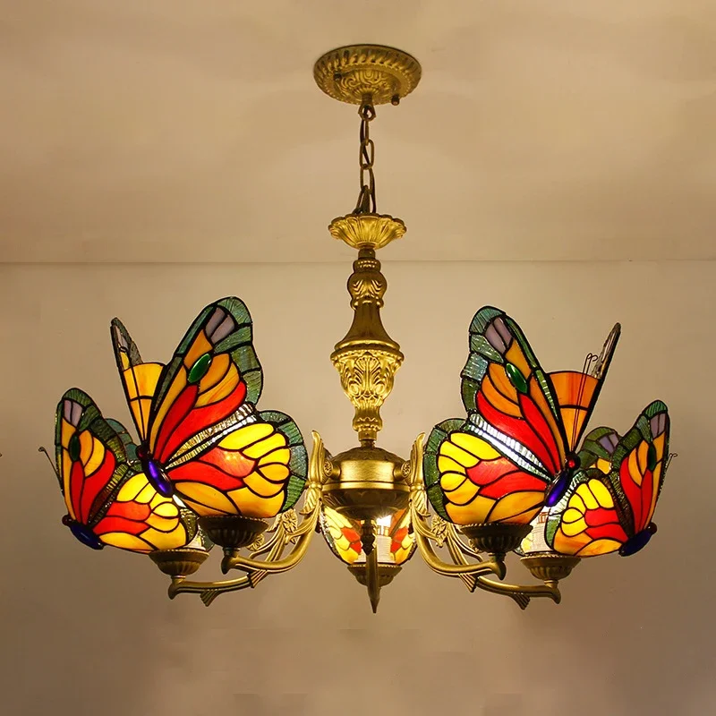 ELARA Butterfly Chandelier Luxury Art Living Room Restaurant Bedroom Villa Hotel Cafe Bar KTV Club Color Glass Pendant Light
ELARA Butterfly Chandelier Luxury Art Living Room Restaurant Bedroom Villa Hotel Cafe Bar KTV Club Color Glass Pendant Light