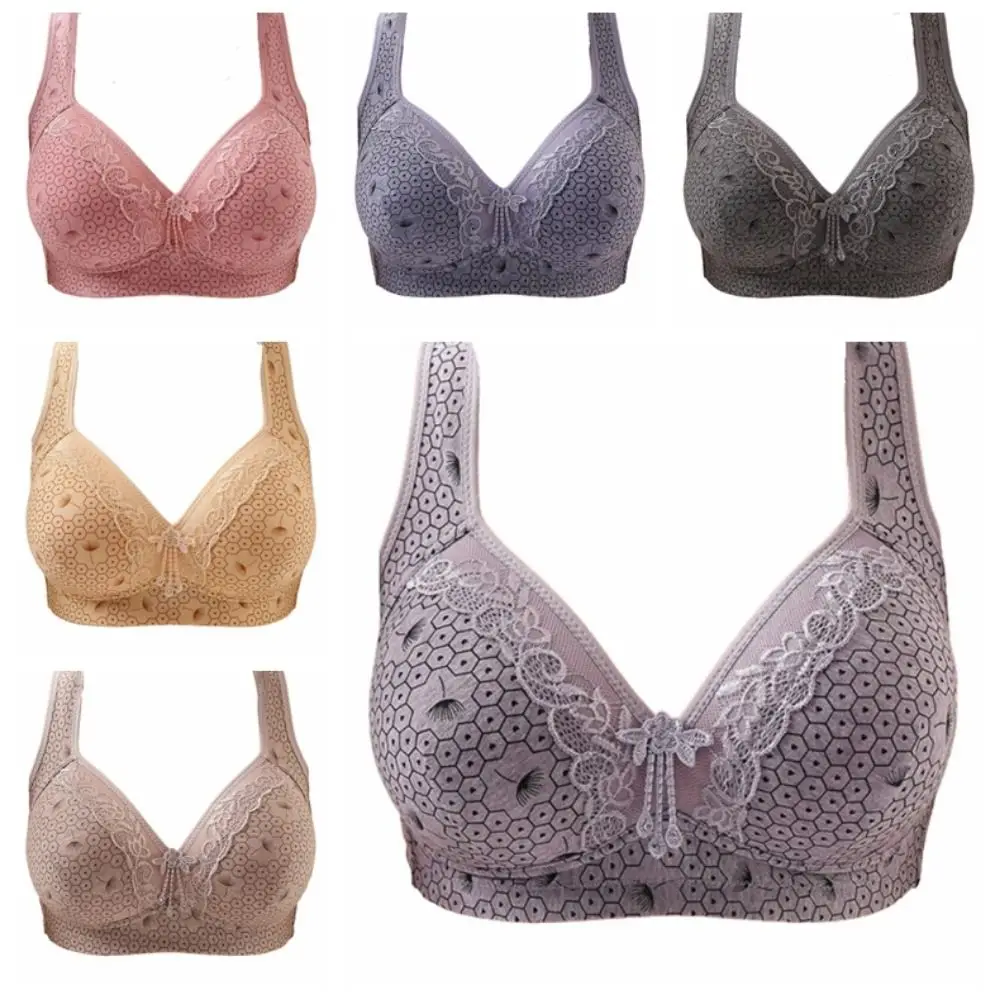 Vest Style Women's Underwear Comfortable 3/4 Cup Summer Wireless Bra Adjustable Breathable Floral Printed Underwear Seniors
Vest Style Women's Underwear Comfortable 3/4 Cup Summer Wireless Bra Adjustable Breathable Floral Printed Underwear Seniors